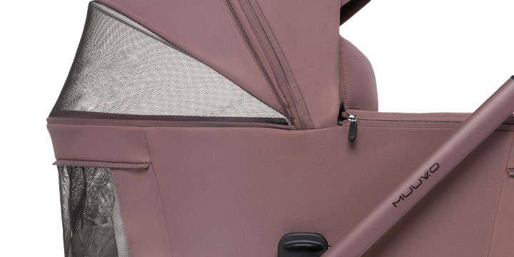 Muuvo Fold wózek 2w1 gondola z wentylacją