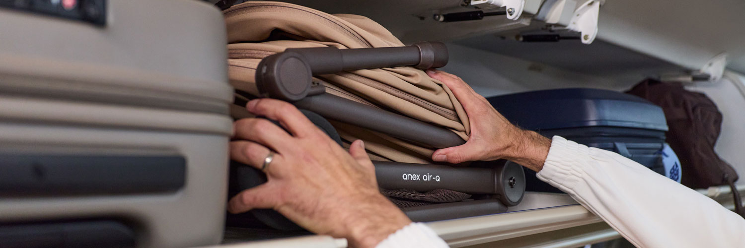 Wózek w rozmiarach bagażu podręcznego Anex ewozki.eu