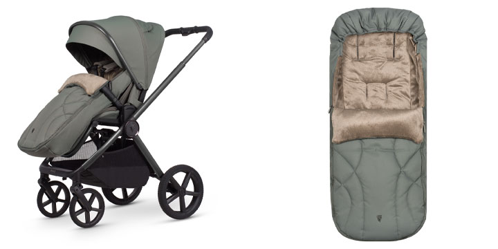 Venicci Upline 3 wózek ze śpiworkiem