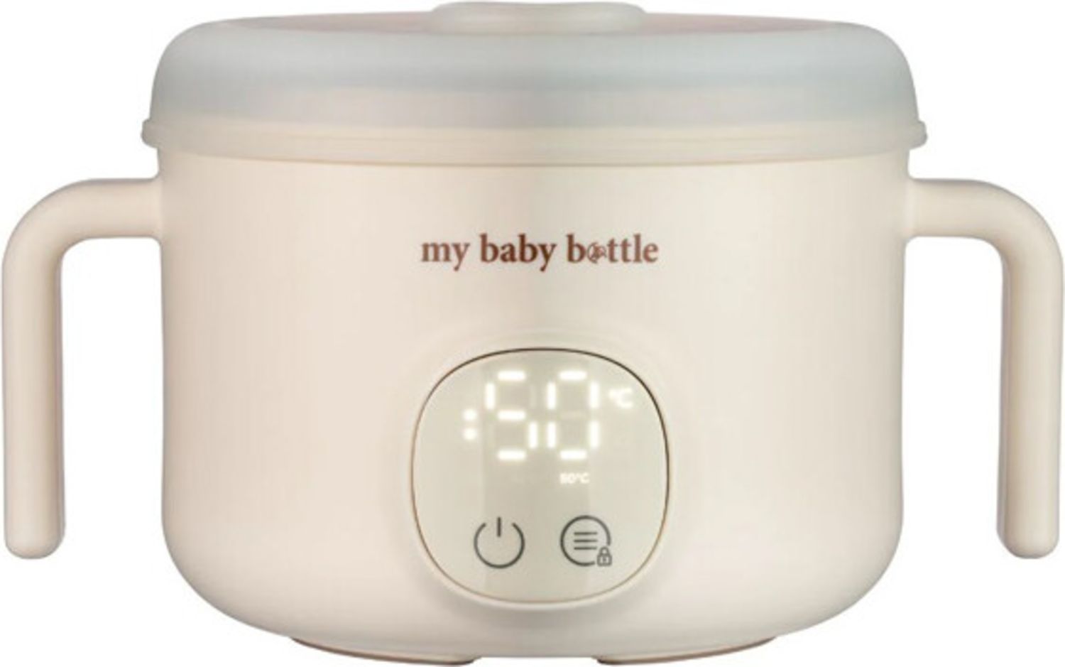 MyBabyBottle MyBabyBowl Portable Food Warmer White