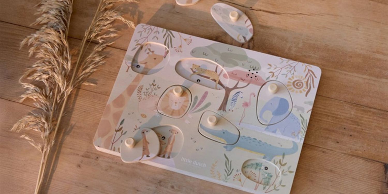Little Dutch XL Safari Friends FSC Puzzle