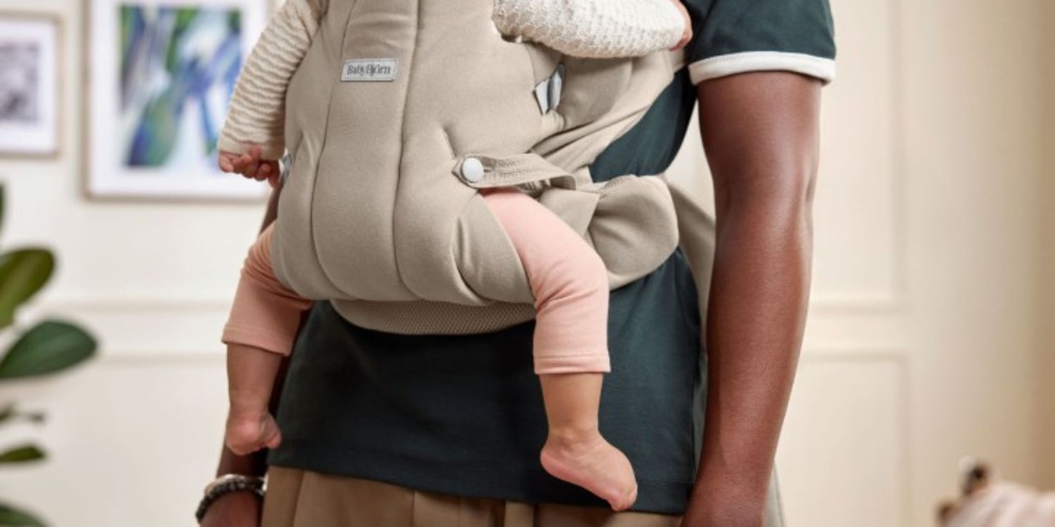 Baby Bjorn Hold Woven Sand Grey