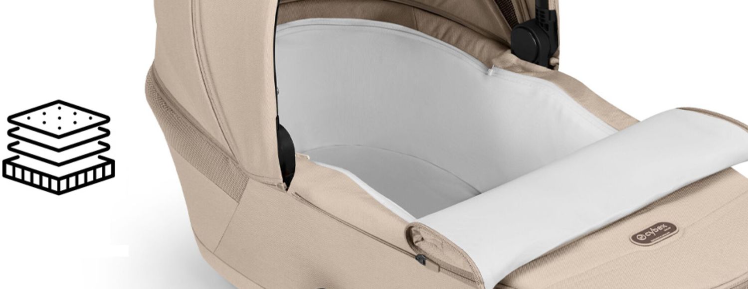 Cybex Gold Balios S Lux 3.0 FOLD 2w1 Almond Beige
