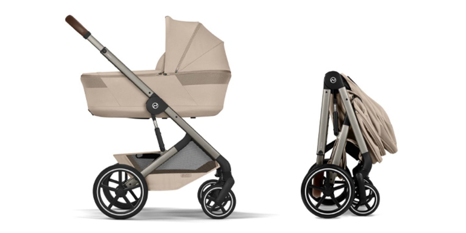 Cybex Gold Balios S Lux 3.0 FOLD 2w1 Almond Beige