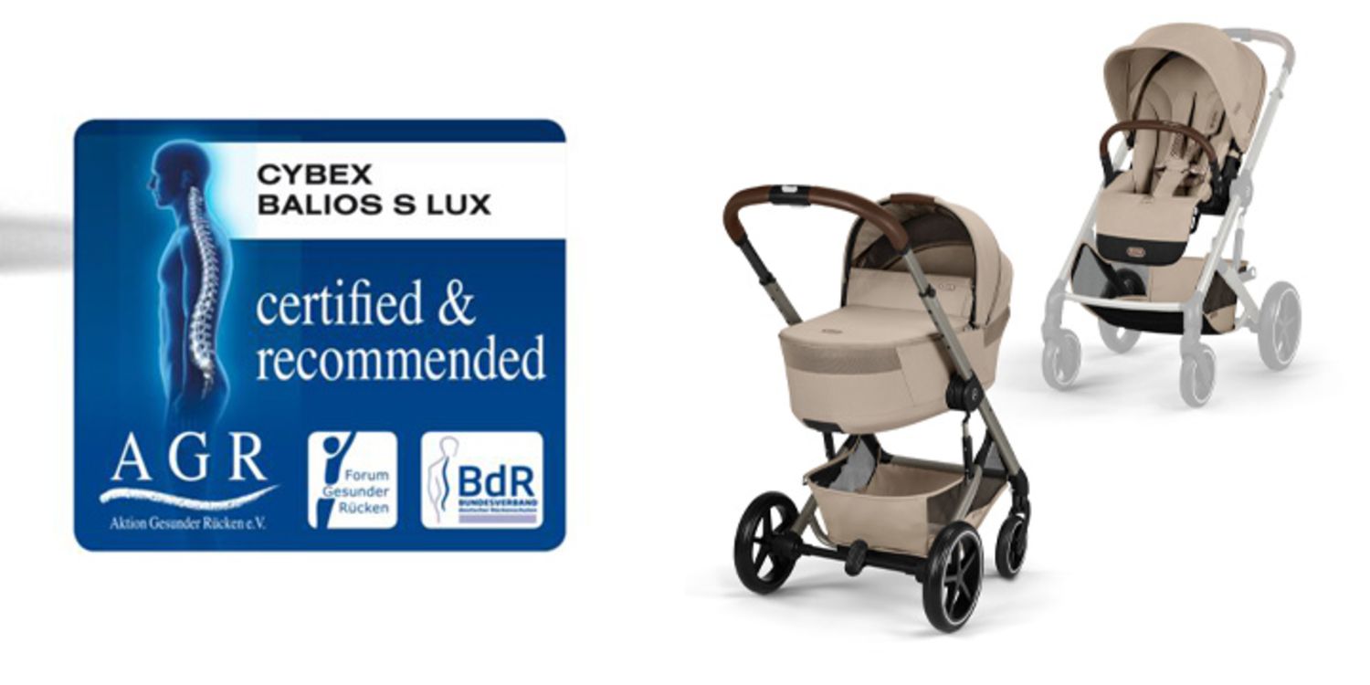 Cybex Gold Balios S Lux 3.0 FOLD 2w1 Almond Beige