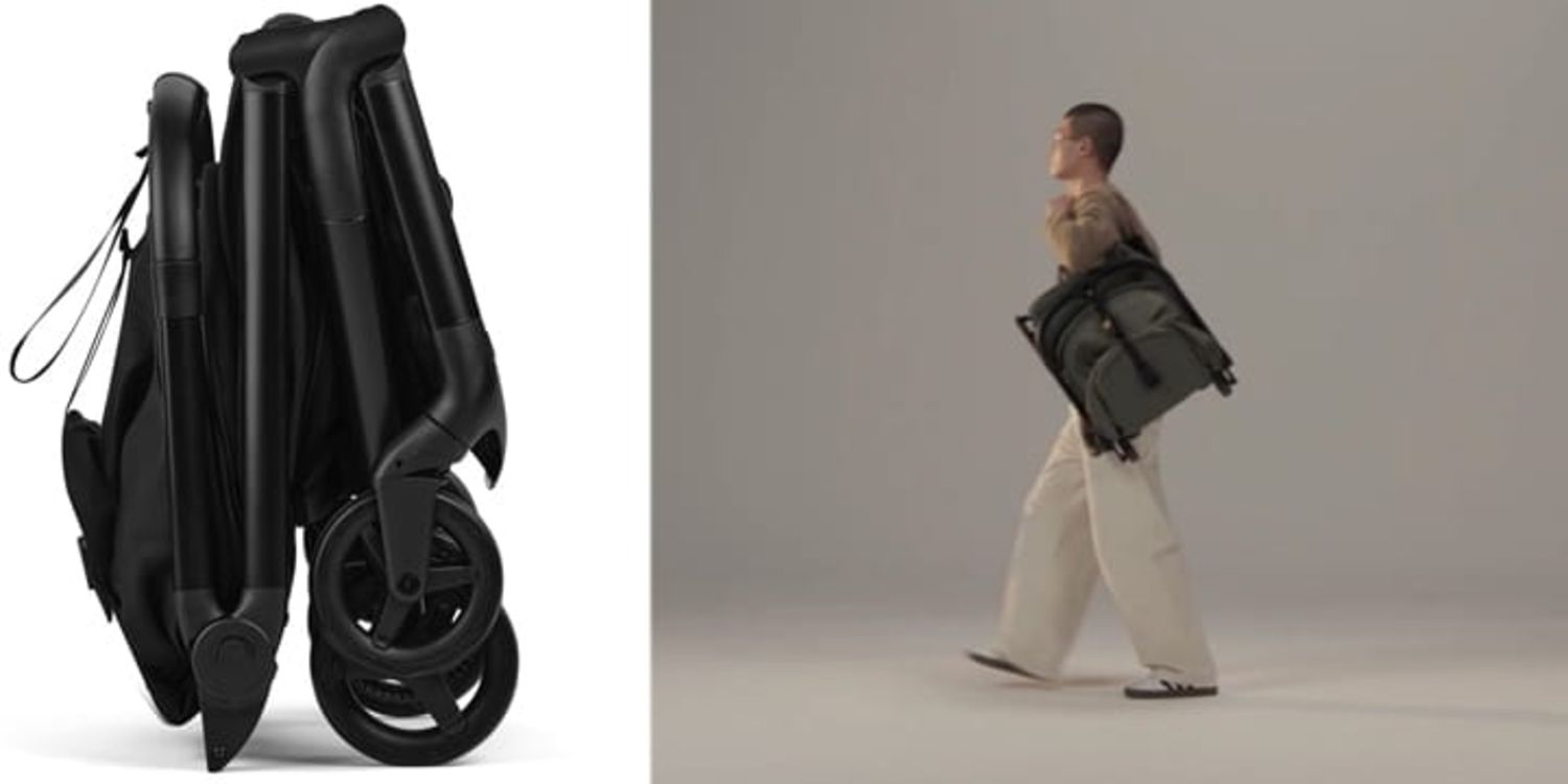 Bugaboo Butterfly 2 Black - Indigo Blue