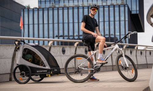 Przyczepka rowerowa - najlepsza wiosenna atrakcja dla dzieci